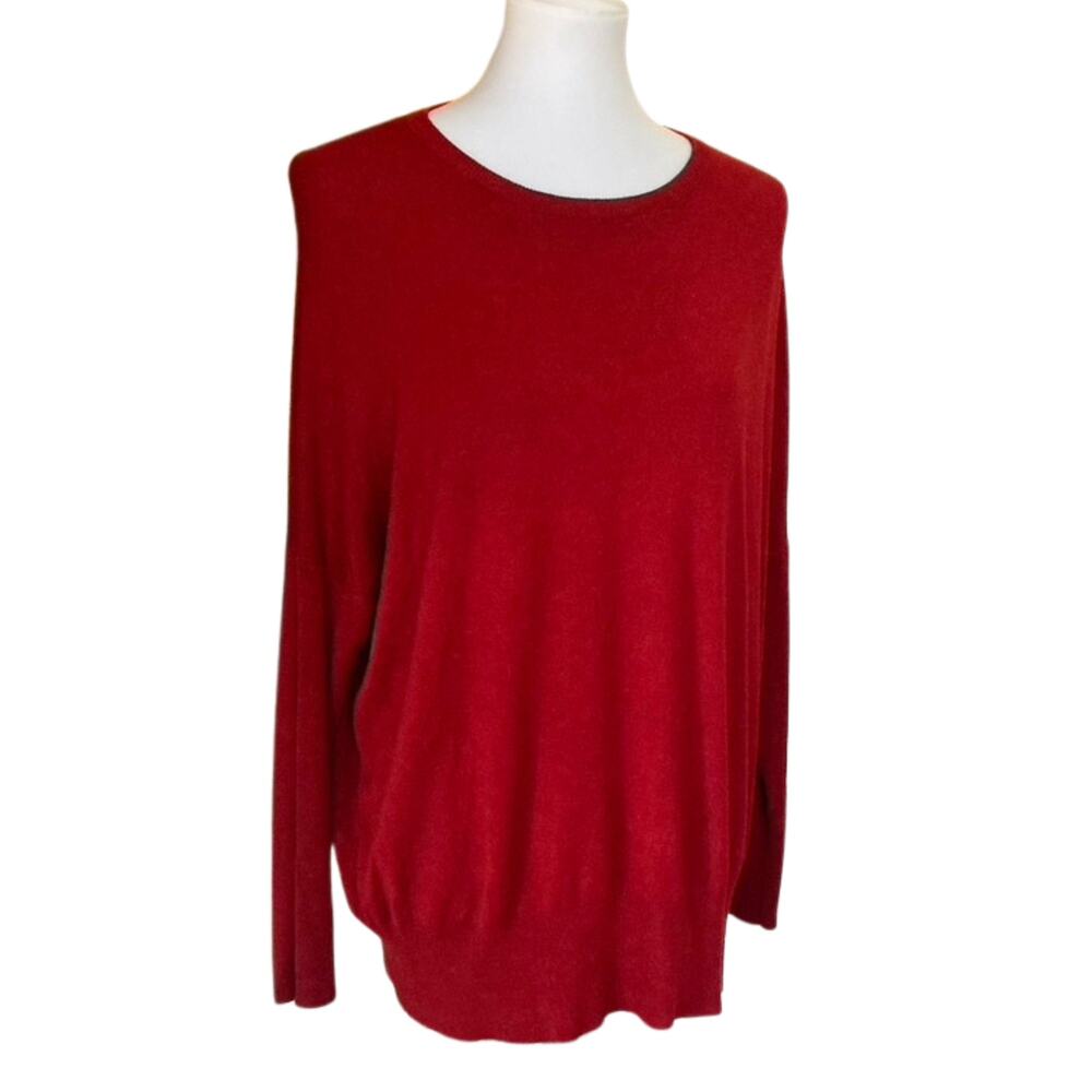 Zara Cotton Sweater, Medium Oversized